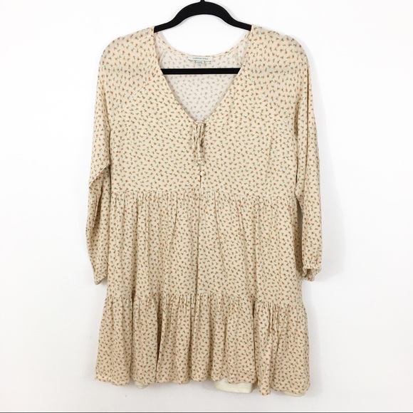 American Eagle Outfitters Dresses & Skirts - American Eagle Floral Babydoll Tiered Dress Size M